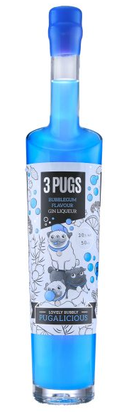 3 Pugs Bubblegum Gin Liqueur