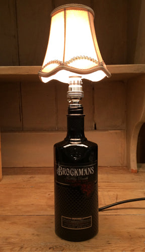 Handcrafted Brockmans Gin Table Lamp
