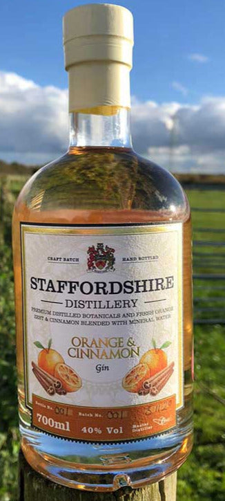 Orange & Cinnamon Gin, Staffordshire Distillery