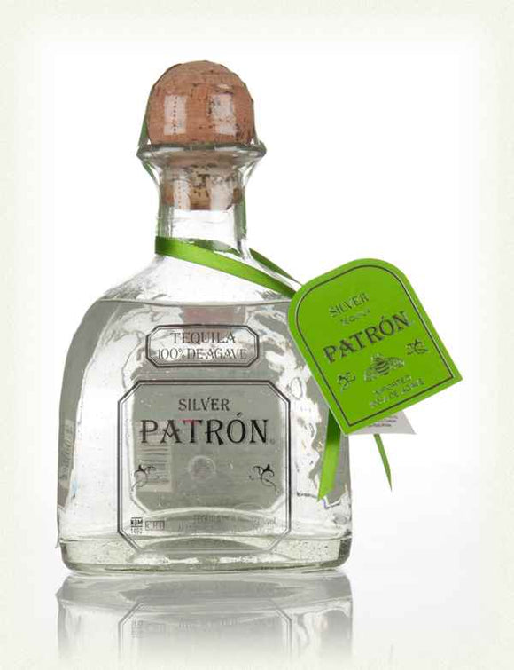 Patron Silver Tequila.